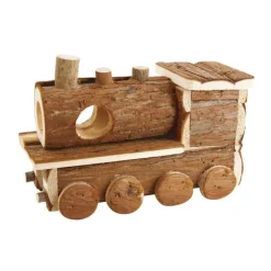 Maison en bois locomotive 24 cm