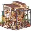 Maison miniature à construire Emily’s Flower Shop Rolife - H 27,7 cm