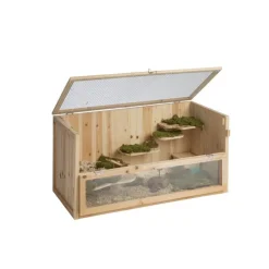 Maison pour rongeur en bois 2 niveaux Trixie – 100 x 50 x 50 cm