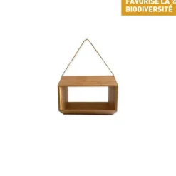 Mangeoire bhalt en bois 25 x 15 x 19 cm