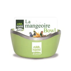 Mangeoire bowl verte