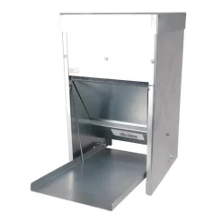 Mangeoire en acier galvanisé anti nuisible de 8 kg