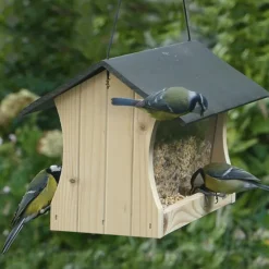 Mangeoire la graineterie en bois 34 x 19 x 20 cm