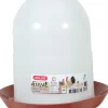 Mangeoire silo pour basse-cour en plastique coloris rouge Zolux Ma petite ferme - 2 kg
