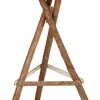 Mangeoire sur pied en bois naturel avec toit Trixie - 48 x 27 x 46/130 cm