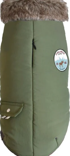 Manteau pour chien coloris vert de gris Bobby Finlande - Taille 36M