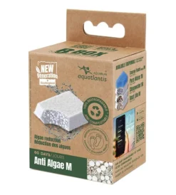 Masse filtrante pour aquarium coloris blanc Aquatlantis B-Box anti-algues - Taille M
