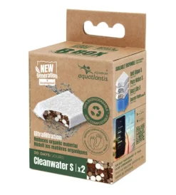 Masses filtrantes pour aquarium coloris blanc Aquatlantis B-Box cleanwater - Taille S x 2