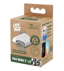 Masses filtrantes pour aquarium coloris blanc Aquatlantis B-Box pure water charbon actif - Taille S x 2