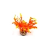 Massif d’algue assorti orange en plastique 8 cm