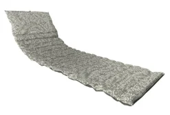 Matelas ondulo en polyester/coton vert Cueillette Argile - 174 x 60 x 5 cm