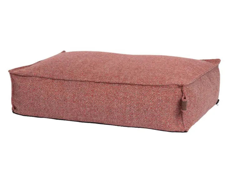 Matelas pour chien coloris orange Fantail Eco Stargaze Fire Brick - 80 x 55 cm