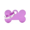 Médaille en aluminium violet MyFamily Basic petit os