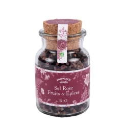 Melange sel rose d'himalaya fruits des bois bio Provence d’Antan - 100 g