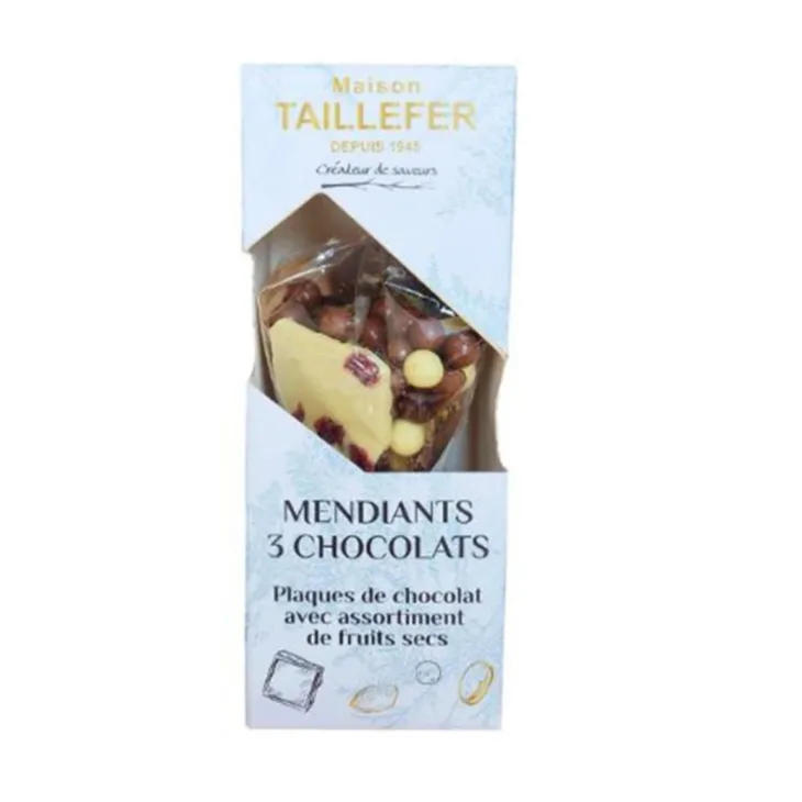 Mendiants 3 chocolats Maison Taillefer - 270 g