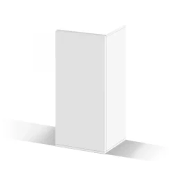 Meuble aquarium robuste blanc, CIANO Emotions Pro 40