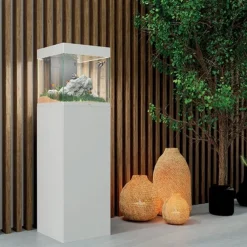 Meuble aquarium robuste blanc, CIANO Emotions Pro 40