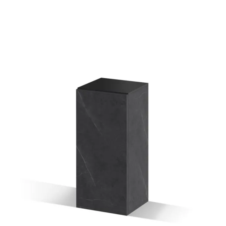 Meuble pour aquarium Emotions Pro 40 noir marbré - 40 x 40 x 138 cm