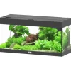Meuble pour aquarium en bois coloris gris foncé 3 portes Aquatlantis Sublime Ultra 150 - 150 x 50 x 83 cm