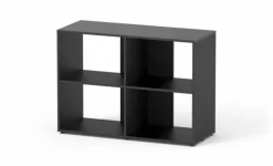 Meuble pour aquarium en bois coloris noir Aquatlantis Prestige 100 - 100 x 40 x 73 cm