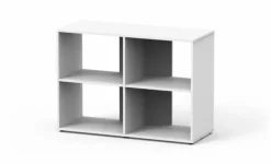 Meuble pour aquarium en bois coloris blanc Aquatlantis Prestige 100 - 100 x 40 x 73 cm