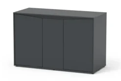 Meuble pour aquarium en bois coloris gris 2 portes Aquatlantis Volga 350 - 80 x 52,5 x 122,5 cm