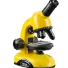 Microscope 40x-800x jaune Bresser - 19 x 13 x 9 cm