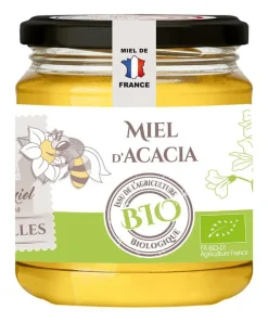 Miel d'acacia bio de France Naturalim - 375 g