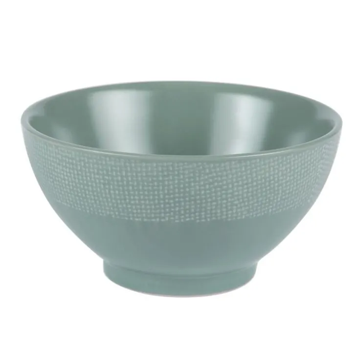 Mini bol Vesuvio coloris bleu en grès - Ø 9,5 cm