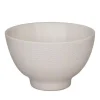 Mini bol Vesuvio coloris blanc en grès - Ø 9,5 cm
