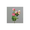 Mini- branche 5 roses artificielles H37 cm
