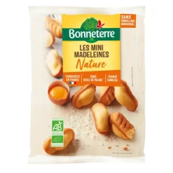 Mini madeleines bio Bonneterre - 400 g