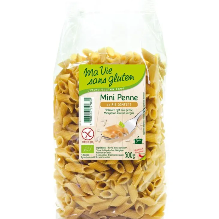 Mini penne au riz demi complet 500 g