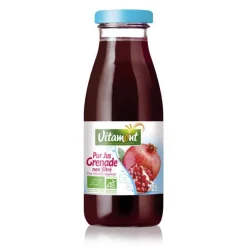 Mini pur jus de grenade bio non filtré - 25 cl