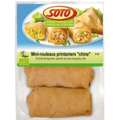 Mini rouleaux printaniers bio Chine Soto - 200 g