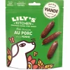 Mini saucisses au porc et à la pomme friandise pour chien Lily’s Kitchen - 70 g