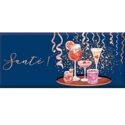 Mini tablette de chocolat au lait  « Santé » Art Grafik