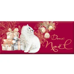 Mini tablette de chocolat au lait  « Doux Noël » Art Grafik