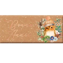 Mini tablette de chocolat au lait  « Bonne Année » Art Grafik