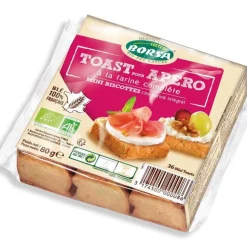 Mini toast complet bio Borsa - 80 g