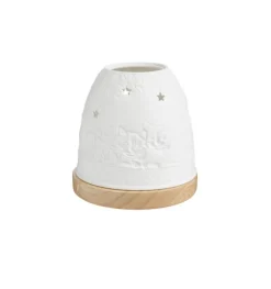 Mini-igloo lumineux en verre à motif chat Bernard Grange