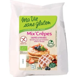 Mix pancake sans gluten en sachet de 300 g