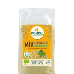 Mix'Couscous de blé et pois cassés bio Primeal - 400 g