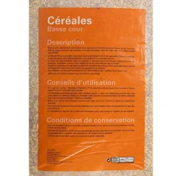 Mélange blé et maïs concassé pour oiseaux de basse-cour 20 kg