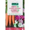 Mélange de graines carotte colmar à coeur rouge bio et de cosmos sensation varie bio botanic® - graines à semer