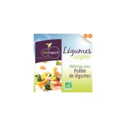 Mélange de légumes pour poêlée Bioreg en sachet - 600 g