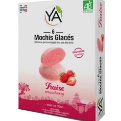 Mochis glacés bio coco fraise Ya - 6 x 35 g