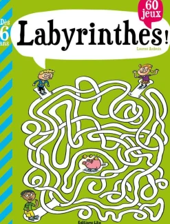 Mon Grand Livre de Jeux Labyrinthes ! 6 ans Éditions Lito