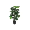 Monstera vert plante artificielle en pot H 140 x Ø 80 cm