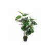 Monstera vert plante artificielle en pot - H 100 x Ø 75 cm